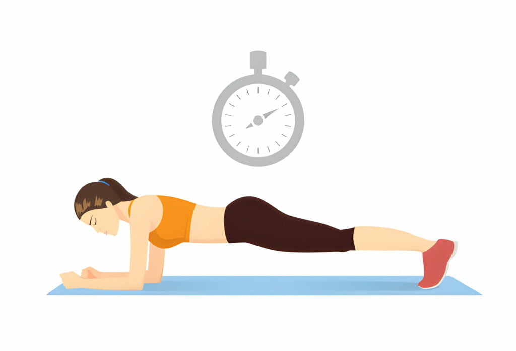 plank exercise
