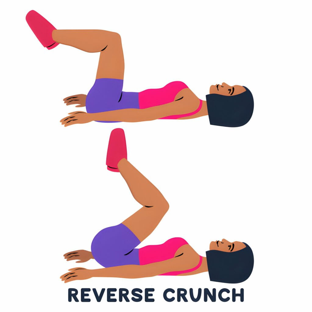 reverse crunches